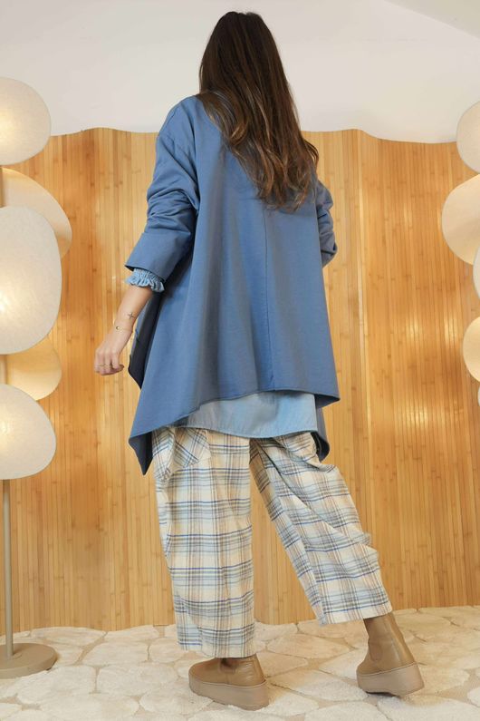 Apres Dip Side Top Denim /8=